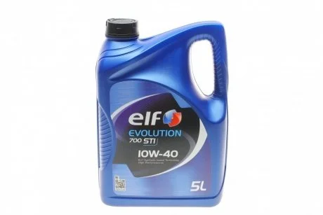 Олія моторна Evolution 700 STI 10W-40 (5 л) ELF 216667
