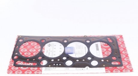 Прокладка головки блоку циліндрів двигуна (металева, багаточ. ELRING 158.412 (фото 1)