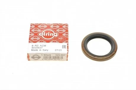 Сальник 40x56X7 FIAT, 40000220 первинного валу ELRING 325.007