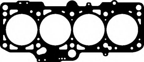 Прокладка головки блока цилиндров двигателя (металлическая, многоч. ELRING 354.670 (фото 1)