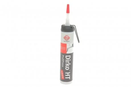 Герметик Dirko-S HT +300 (чёрный) баллон под давлением 200ml ELRING 471.501