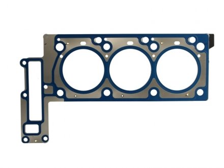 Прокладка головки блока цилиндров двигателя (металлическая, многоч. ELRING 497.420 (фото 1)