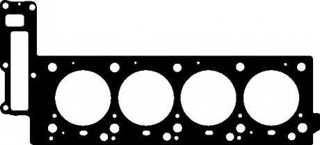 Прокладка головки блоку циліндрів двигуна (металева, багаточ. ELRING 535.650