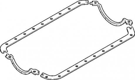 Набір прокладок масляного піддону двигуна ELRING 692.090