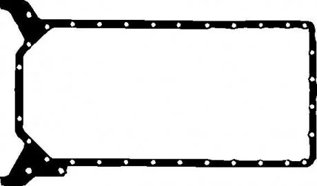 Прокладка поддона Mercedes Benz W123/124/201 M102 80-93 ELRING 811.272