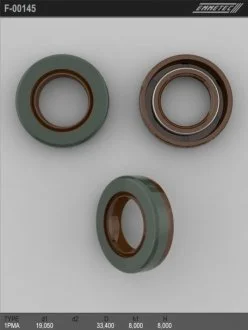 Фото 1 - сальник 19,05/33,40*8,00/8,00 тип 1PMA EMMETEC F-00145 Сальник 19,05/33,40*8,00/8,00 тип 1PMA EMMETEC F-00145 (фото 1)