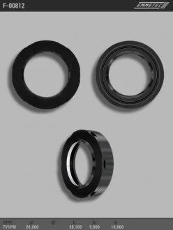 Сальник 26,00/38,10*9,00/10,00 тип 7V1PM EMMETEC F-00812 (фото 1)