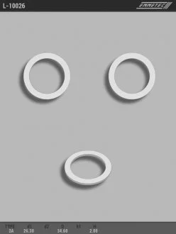 Втулка рулевой рейки с ГУР 26,30/34,60*2,00 тип 2A EMMETEC L-10026 (фото 1)