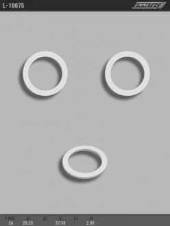 Втулка рулевой рейки с ГУР 28,20/37,50*2,00 тип 2A EMMETEC L-10075 (фото 1)