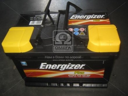 Акумуляторна батарея 12V 74Ah 680A (278x175x190) Energizer 574 104 068 (фото 1)