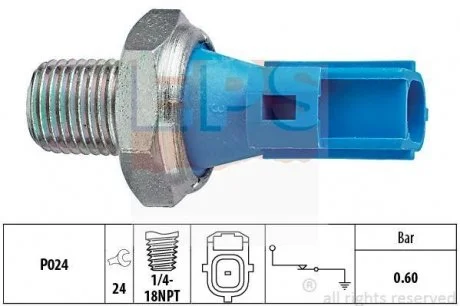 Датчик давления масла FORD MONDEO,TRANSIT 2.0-2.4D 00- EPS 1.800.147