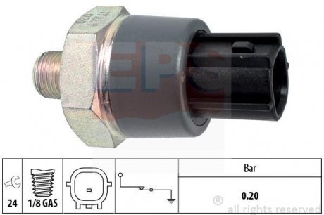 Датчики давления масла Nissan Note/Murano/Renault Master 08- EPS 1.800.166 (фото 1)
