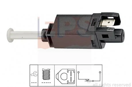 Выключатель стоп-сигнала Seat Toledo/VW Passat/Polo/Golf II 83- EPS 1.810.056