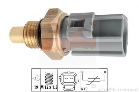 MAZDA Датчик температуры 323,323F 2.0 98-, FORD Transit 2,2-2,4TDCi 06- EPS 1.830.281