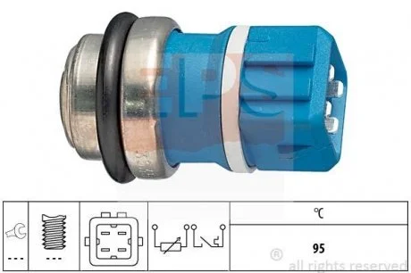 Датчик температуры VW Golf VR6 T4 1,9D/2,4D/2,5 95°С EPS 1.830.535