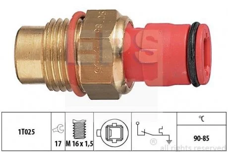 TOYOTA Датчик включения вентилятора Corolla,Camry EPS 1.850.156
