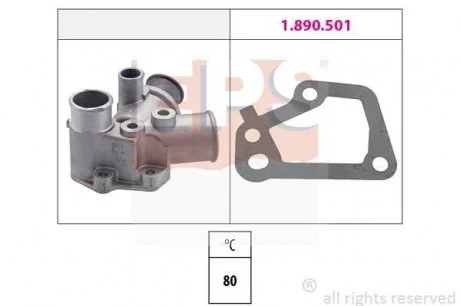 Фото термостат Fiat 1.4TD/1.7D/1.9D EPS 1.880.125 Термостат Fiat 1.4TD/1.7D/1.9D EPS 1.880.125
