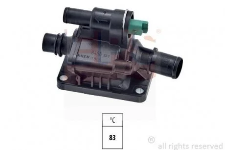 Термостат с корпусом Citroen C1 1.4 HDI 05- EPS 1.880.486