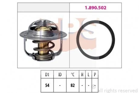Термостат Opel Astra G 2.2 16V 00-05 EPS 1.880.800