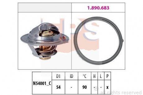 Termostat HY/KIA EPS 1.880.802 (фото 1)