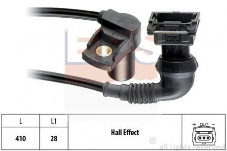 Фото 1 - датчик положения р/вала BMW 3 (E36), 5 (E34) 2.5 90-99 EPS 1.953.060 Датчик положения р/вала BMW 3 (E36), 5 (E34) 2.5 90-99 EPS 1.953.060 (фото 1)