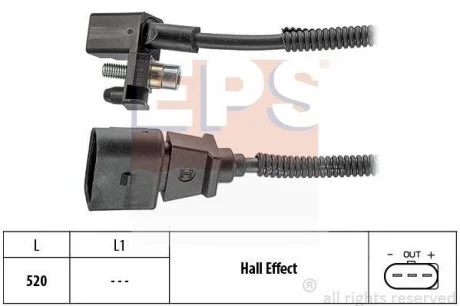 Датчик импульсов Skoda Fabia 1.4 16V 00-07/ VW Golf IV 1.6 16V 00-05 EPS 1.953.443