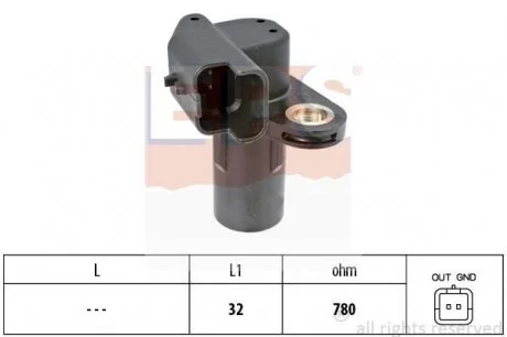 Датчик положения коленвала EPS 1.953.553