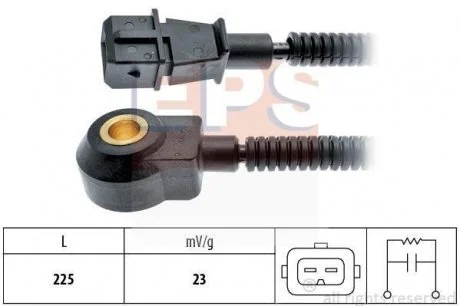 CZUJNIK SPALANIA STUKOWEGO HYUNDAI KIA EPS 1.957.204 (фото 1)