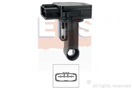 Расходомер воздуха Mazda 2, 3, 6 Mitsubishi L200 Toyota, Volvo EPS 1.991.335