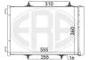 Радиатор кондиционера ERA 667025 (фото 1)