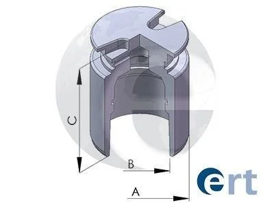 Фото 1 - поршень суппорта ERT 150562-C Поршень суппорта ERT 150562-C (фото 1)