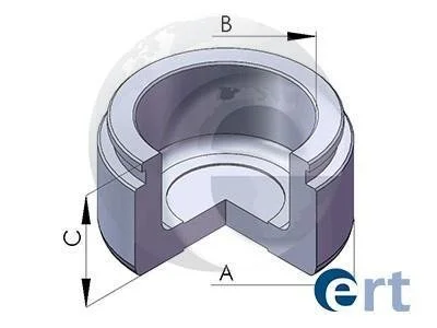 SUBARU Поршень суппорта 40mm Impreza 2.0 98- ERT 151265-C (фото 1)