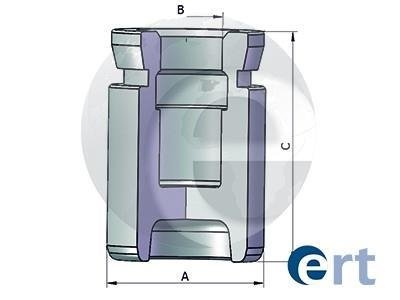 Поршенек суппорта LEXUS RX 300 -03 ERT 151452-C