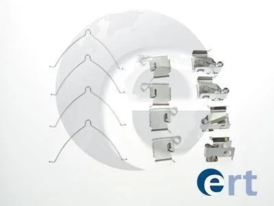 Монтажный к-кт тормозных колодок ERT 420099