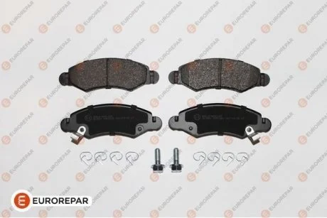 Фото 1 - suzuki гальмівні колодки передн. ignis 03-, wagon r+ 00-, opel agila 00- Eurorepar 1617262780 SUZUKI гальмівні колодки передн. Ignis 03-, Wagon R+ 00-, OPEL Agila 00- Eurorepar 1617262780 (фото 1)