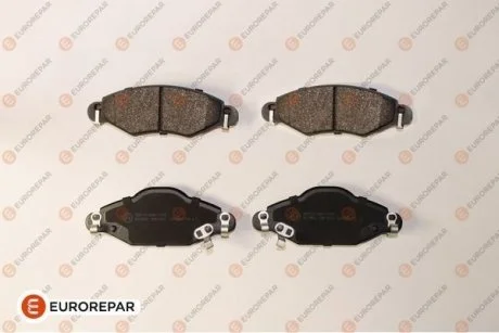 TOYOTA гальмівні колодки передн.Yaris 99- Eurorepar 1617268280