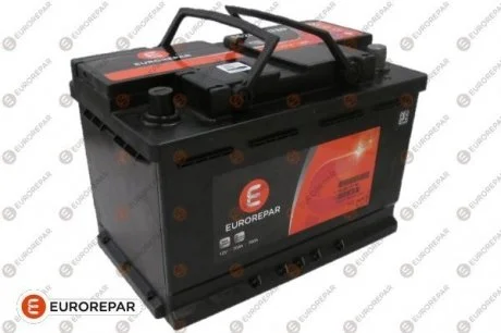 Аккумуляторная батарея Star-Stop AGM 12V 70Ah/760A (190х175х278),R+ Eurorepar 1620012780