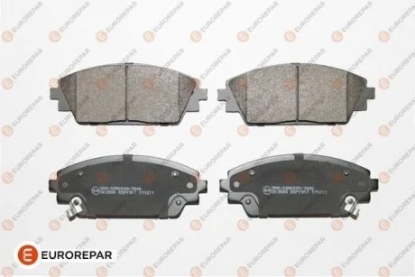 E:4 FR BR PADS Eurorepar 1639381780