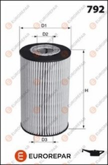 E:OIL FILTER Eurorepar 1667442180 (фото 1)