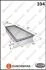 Фільтр повітряний Renault 1.5/1.6/1.8 dCi Megane 15- /Scenic IV 16- (з передфільтром) Eurorepar 1667447780 (фото 1)
