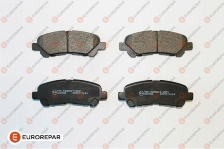 TOYOTA колодки гальм. задн Highlander 07- Eurorepar 1667816380