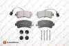Колодки тормозные задние (компл) Jamper3/ Boxer3 (1675992580) Eurorepar