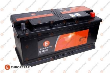 Батарея акумуляторна 12В 110Аг 950А(EN) R+ Eurorepar E364050