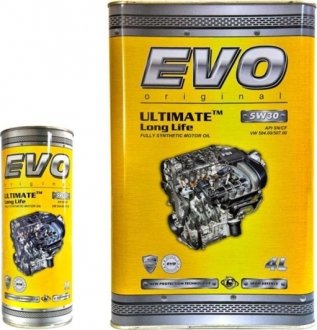 Олія моторна Ultimate LongLife 5W-30 (1 л) EVO Evoultimatelonglife5w301l (фото 1)