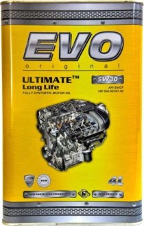 Масло моторное Ultimate LongLife 5W-30 (4 л) EVO Evoultimatelonglife5w304l