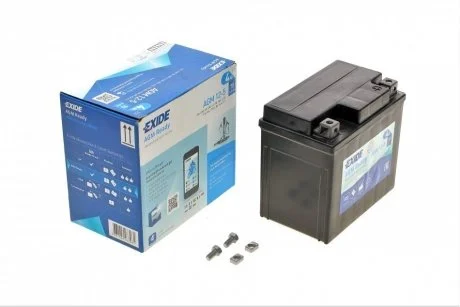 Аккумулятор залитый и заряженный AGM 4Ah 70A EXIDE AGM12-5