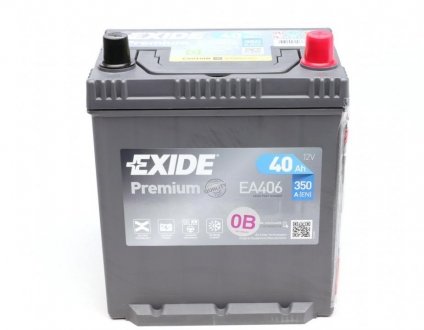 Акумуляторна батарея EXIDE EA406 (фото 1)