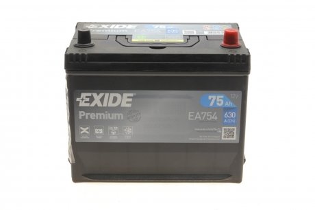 Акумуляторна батарея EXIDE EA754 (фото 1)