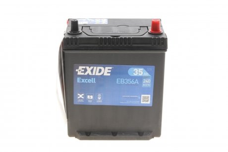 Стартерная аккумуляторная батарея EXIDE EB356A (фото 1)