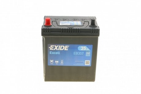 Стартерна акумуляторна батарея EXIDE EB357 (фото 1)